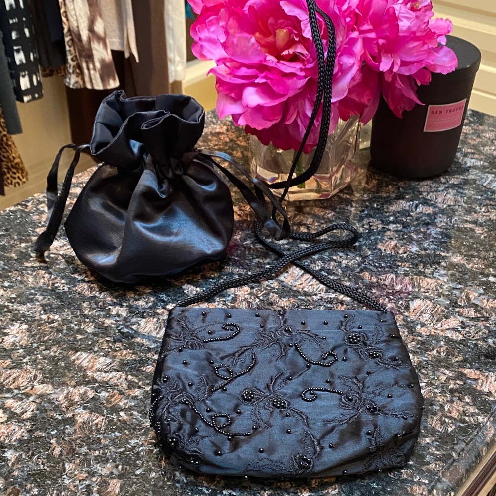 Vintage - 2 Small Evening Bags!  Style and cuteness alert! EUC.